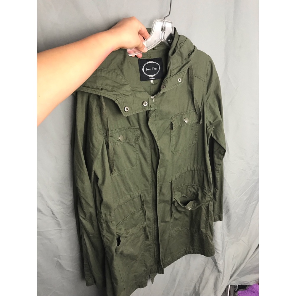 GREEN ARMY JACKET